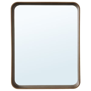 Ikea DVÄRGSYREN - Mirror, walnut veneer,40x50 cm