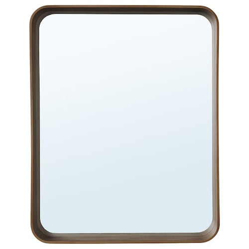 DVÄRGSYREN mirror, walnut veneer, 40x50 cm