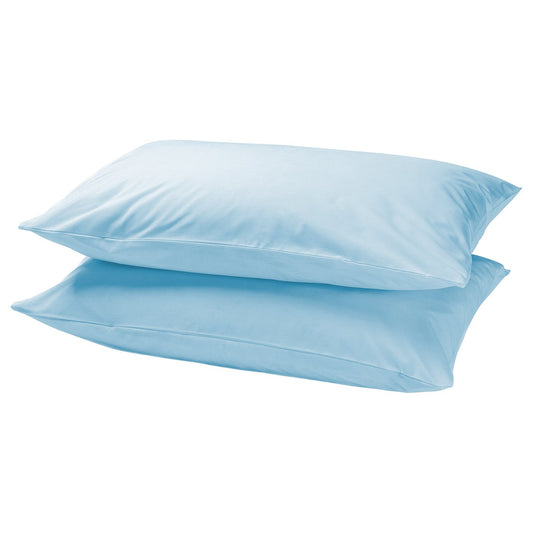 DVALA pillowcase, light blue, 50x80 cm, 2 pack