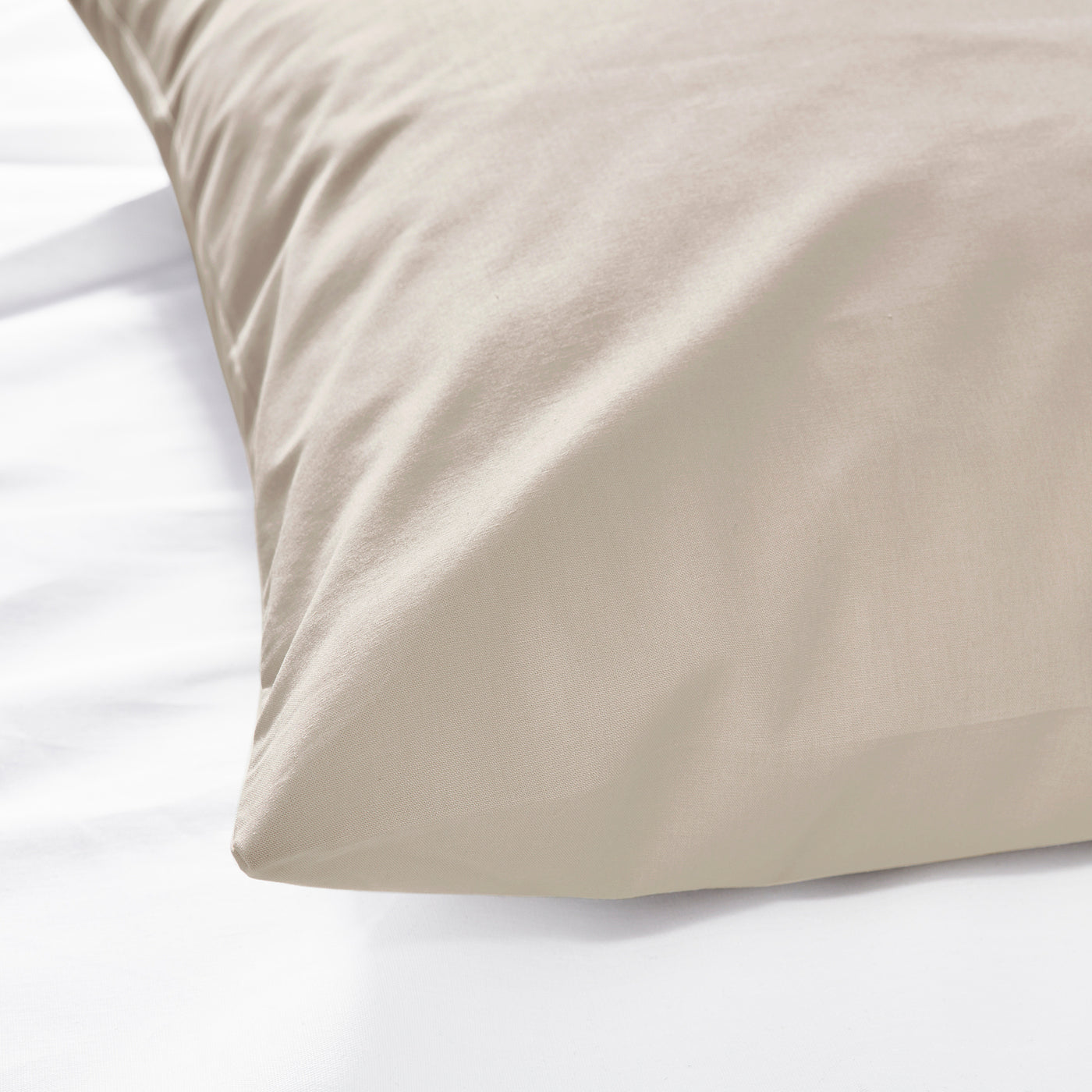 DVALA pillowcase, beige, 50x80 cm, 2 pack