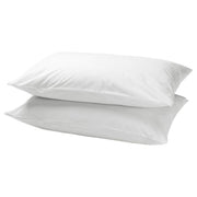 DVALA pillowcase, white, 50x80 cm, 2 pack