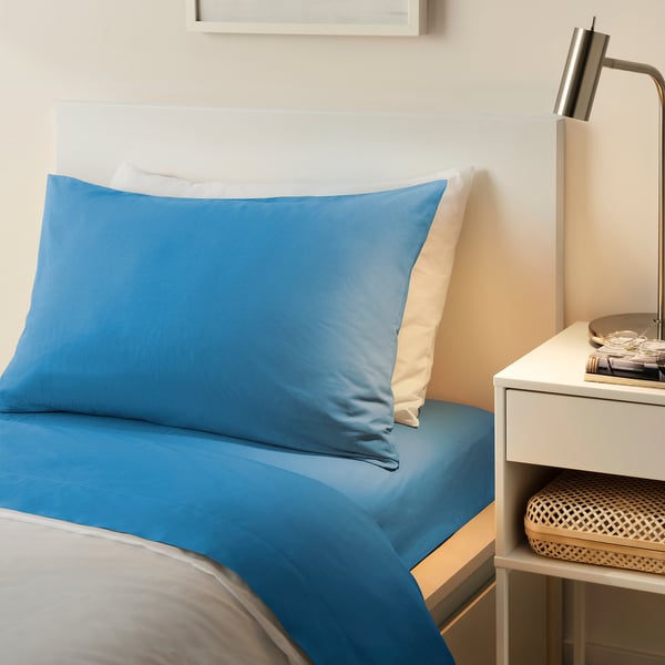 DVALA - DVALA Pillowcase, blue, 50x80 cm