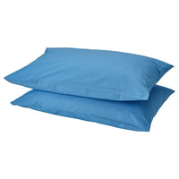 DVALA - Pillowcase, blue, 50x80 cm