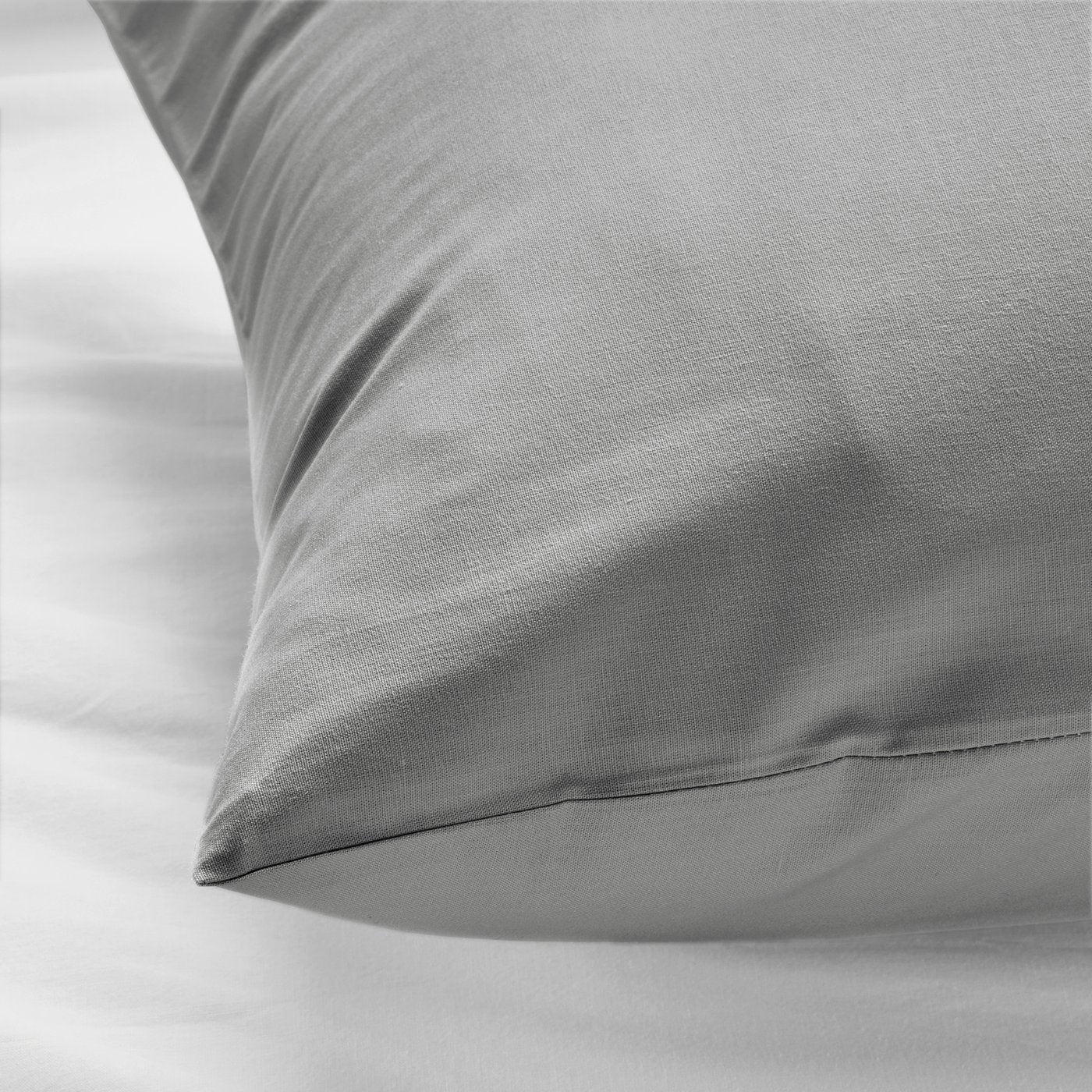DVALA pillowcase, grey, 50x80 cm, 2 pack