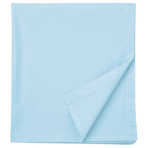 DVALA flat sheet, light blue, 260x150 cm