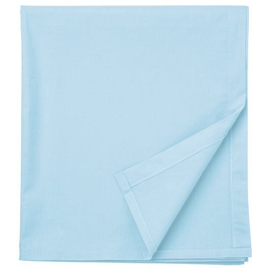 DVALA flat sheet, light blue, 150x260 cm