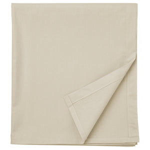 DVALA flat sheet, beige, 240x260 cm