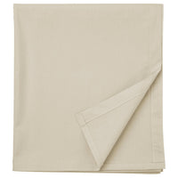DVALA flat sheet, beige, 150x260 cm