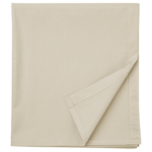 DVALA flat sheet, beige, 150x260 cm