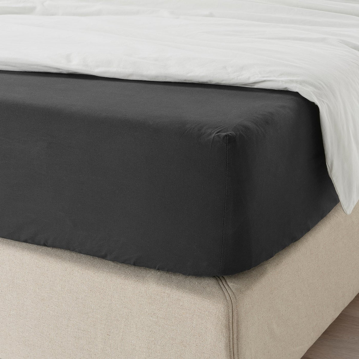 DVALA fitted sheet, 200x160 cm
