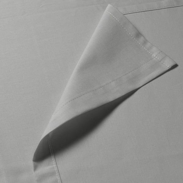 DVALA Sheet - light grey 240x260 cm