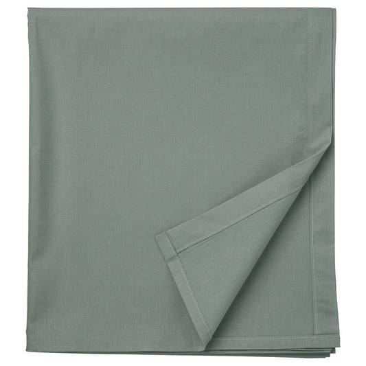 DVALA sheet, grey-green, 150x260 cm