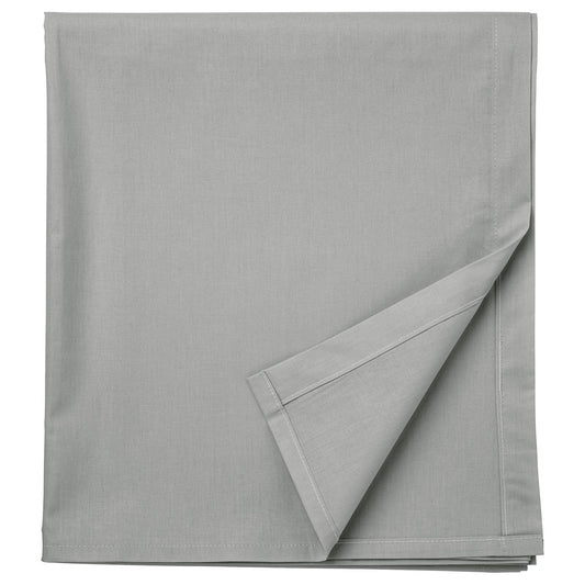 DVALA flat sheet, grey, 260x150 cm