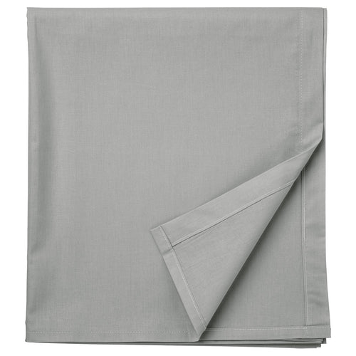 DVALA flat sheet, grey, 260x150 cm