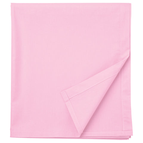 DVALA flat sheet, pink, 260x150 cm