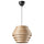 DYKARKLOCKA / HEMMA - DYKARKLOCKA / HEMMA Pendant lamp, white stained oak veneer/black, 40 cm