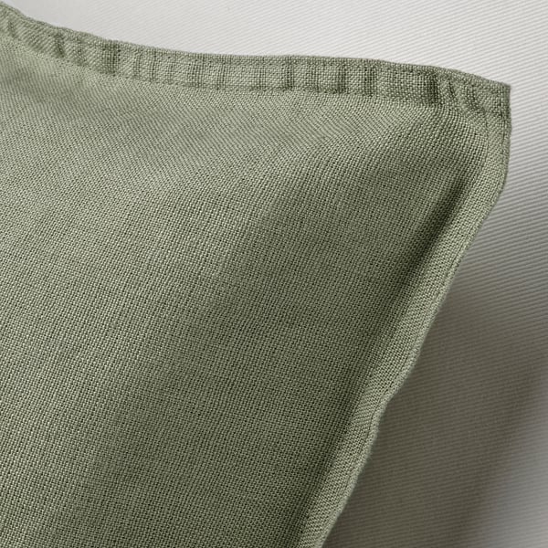 DYTÅG - DYTÅG Cushion cover, grey-green, 50x50 cm
