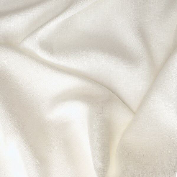 DYTÅG curtains, 1 pair, white/with heading tape, 145x300 cm