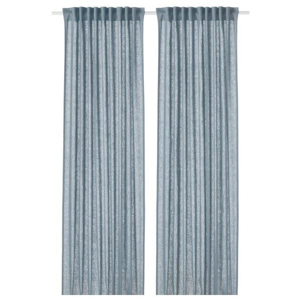 Ikea DYTÅG Curtains, 1 pair greyblue 145x300 cm , 145x300 cm