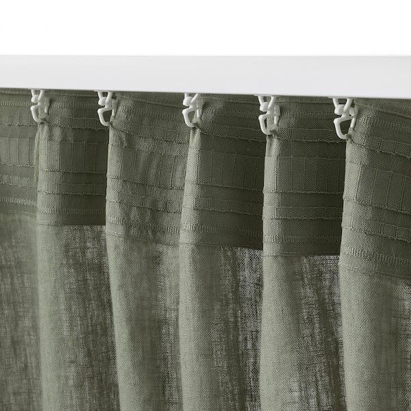 Ikea DYTÅG - Tent, 2 sheets, grey-green, , 145x300 cm