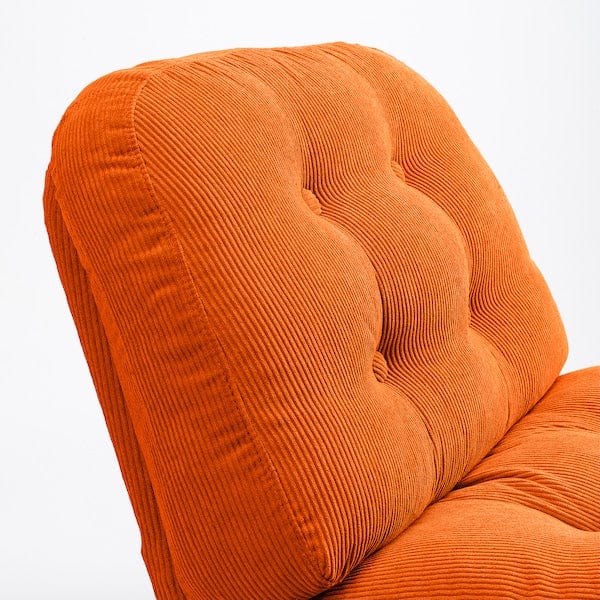 Ikea DYVLINGE - Swivel armchair, Kelinge orange