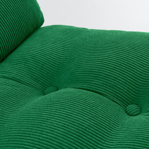 DYVLINGE swivel easy chair, Kelinge green, 63x68x75 cm