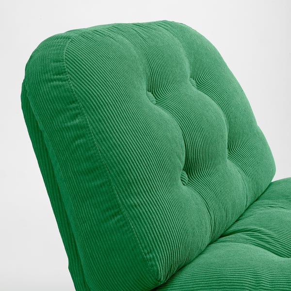 DYVLINGE swivel easy chair, Kelinge green, 63x68x75 cm