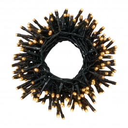 180 led light chain warm light 7.5m battery operated