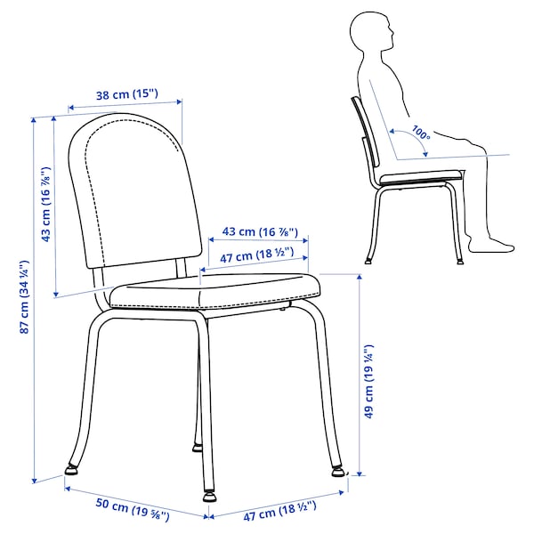 EBBALYCKE - Chair, Idekulla beige