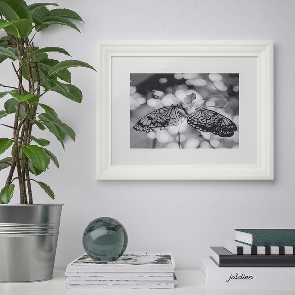 EDSBRUK frame, white, 30x40 cm