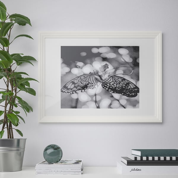EDSBRUK frame, white, 50x70 cm