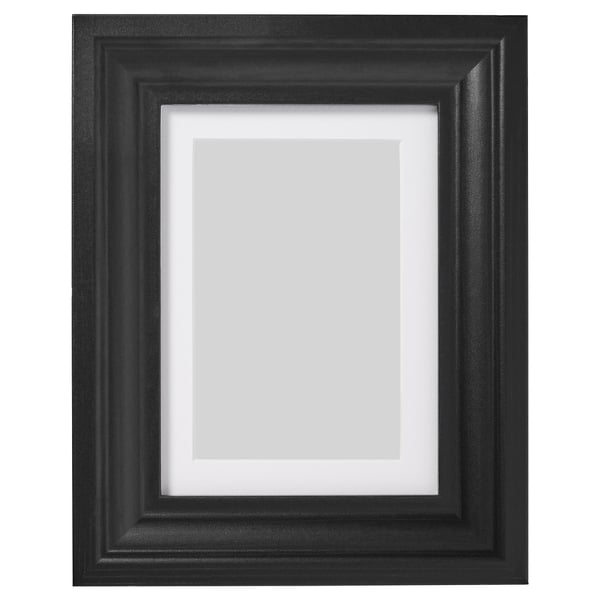 EDSBRUK frame, black stained, 13x18 cm