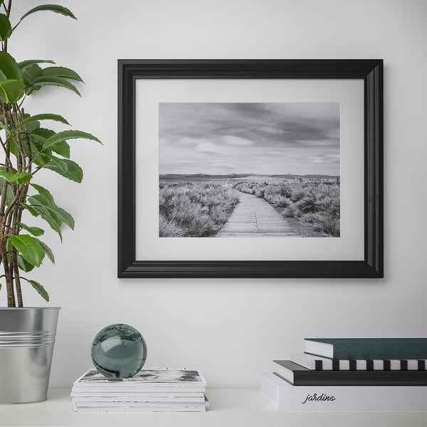 EDSBRUK - EDSBRUK Frame, black stained, 40x50 cm
