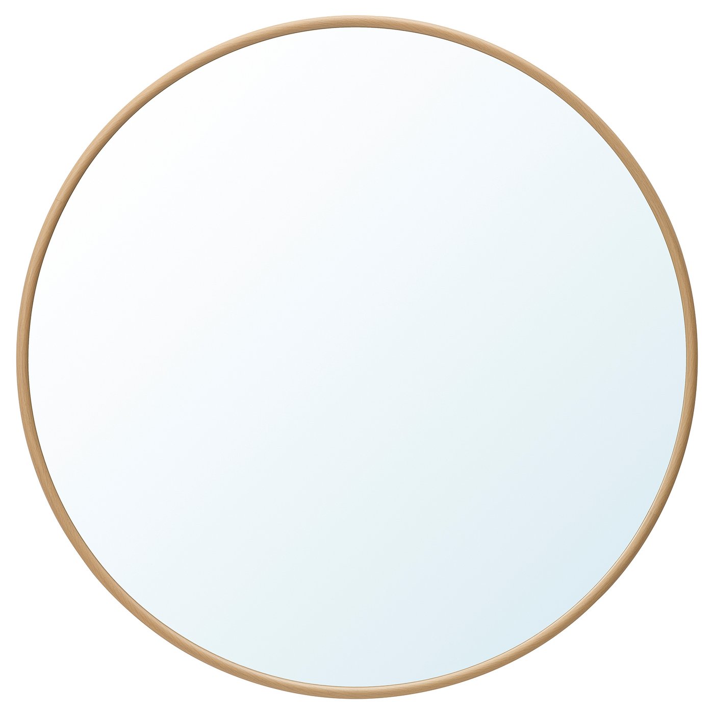 EDSGARN mirror, oak effect, 80 cm