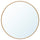 EDSGARN mirror, oak effect, 80 cm