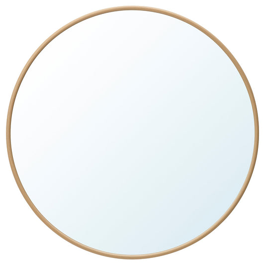EDSGARN mirror, oak effect, 80 cm