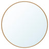 EDSGARN mirror, oak effect, 80 cm