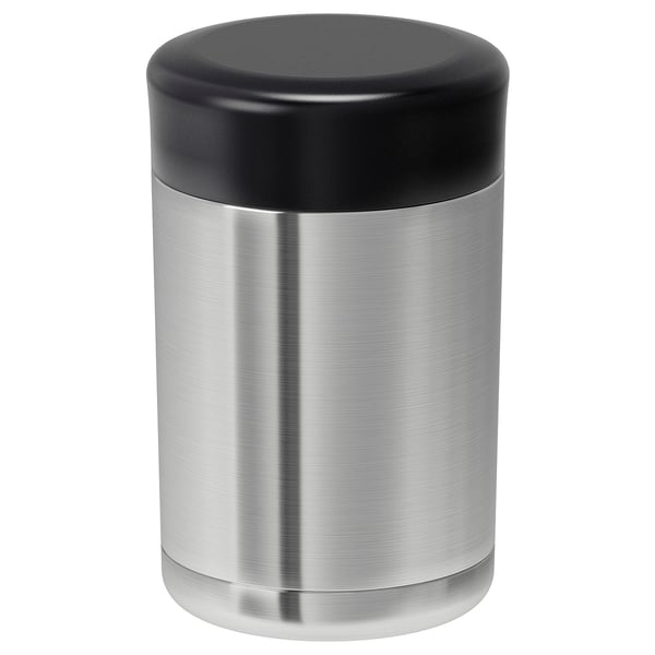 EFTERFRÅGAD food vacuum flask, stainless steel, 0.5 l