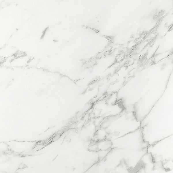 EKBACKEN - Worktop, white lively marble effect/laminate, 246x2.8 cm