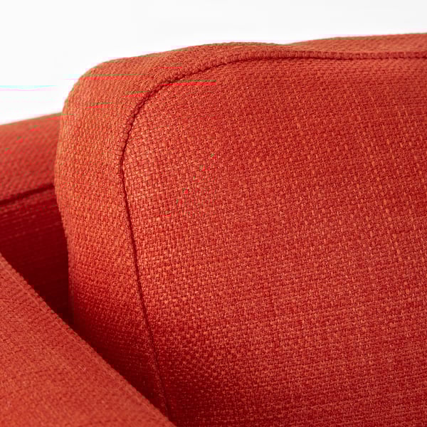 EKERÖ armchair, Skiftebo orange, 57x75x73 cm