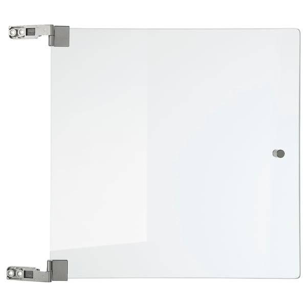 EKET glass door, clear glass, 31x31 cm