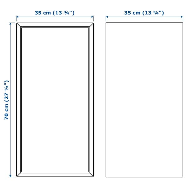 Ikea EKET - Cabinet combination with legs, dark grey/metal black, 70x35x80 cm