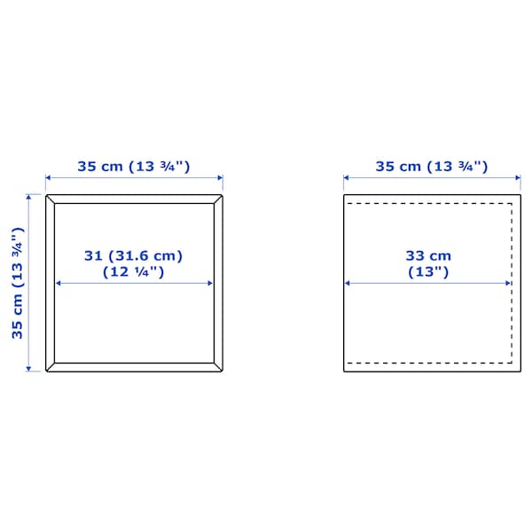 Ikea EKET - Cabinet combination with legs, dark grey/metal black, 70x35x80 cm