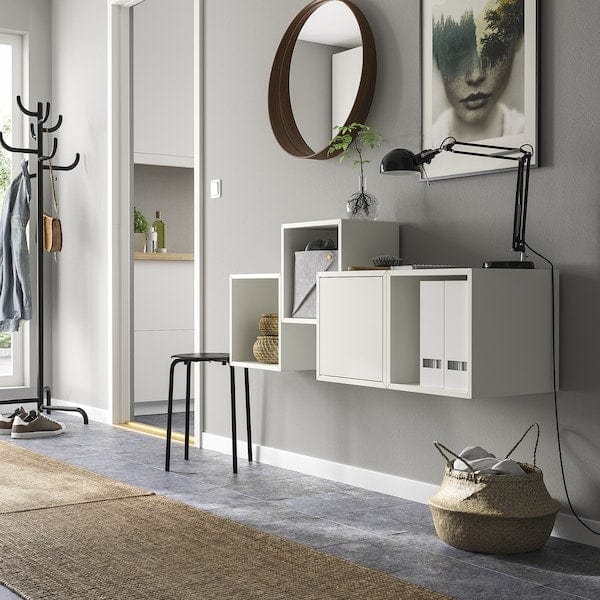 Ikea EKET - Wall-mounted cabinet combination, white, 140x35x53 cm