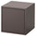 EKET - EKET Wall-mounted cabinet combination, dark grey, 35x35x35 cm