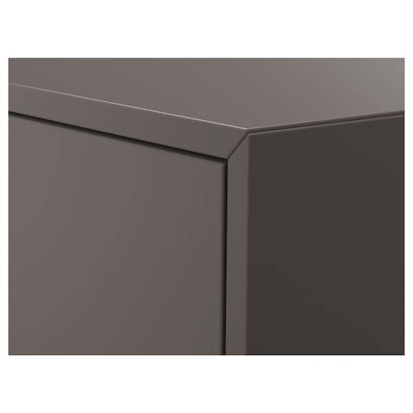 Ikea EKET - Wall-mounted cabinet combination, dark grey, 105x35x120 cm