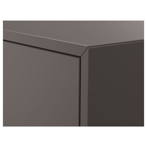 EKET wall-mounted cabinet combination, dark grey, 35x35x35 cm