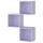 EKET wall-mounted cabinet combination, pale lilac, 70x105x25 cm