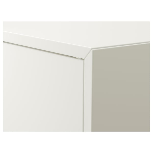 EKET cabinet w 2 doors and 1 shelf, white, 70x35x70 cm