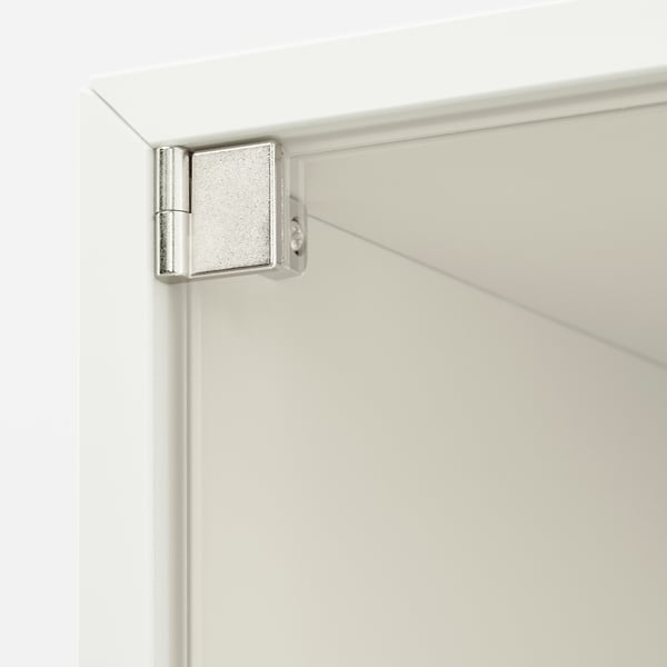 EKET - Wall cabinet with glass door, white, 35x35x35 cm